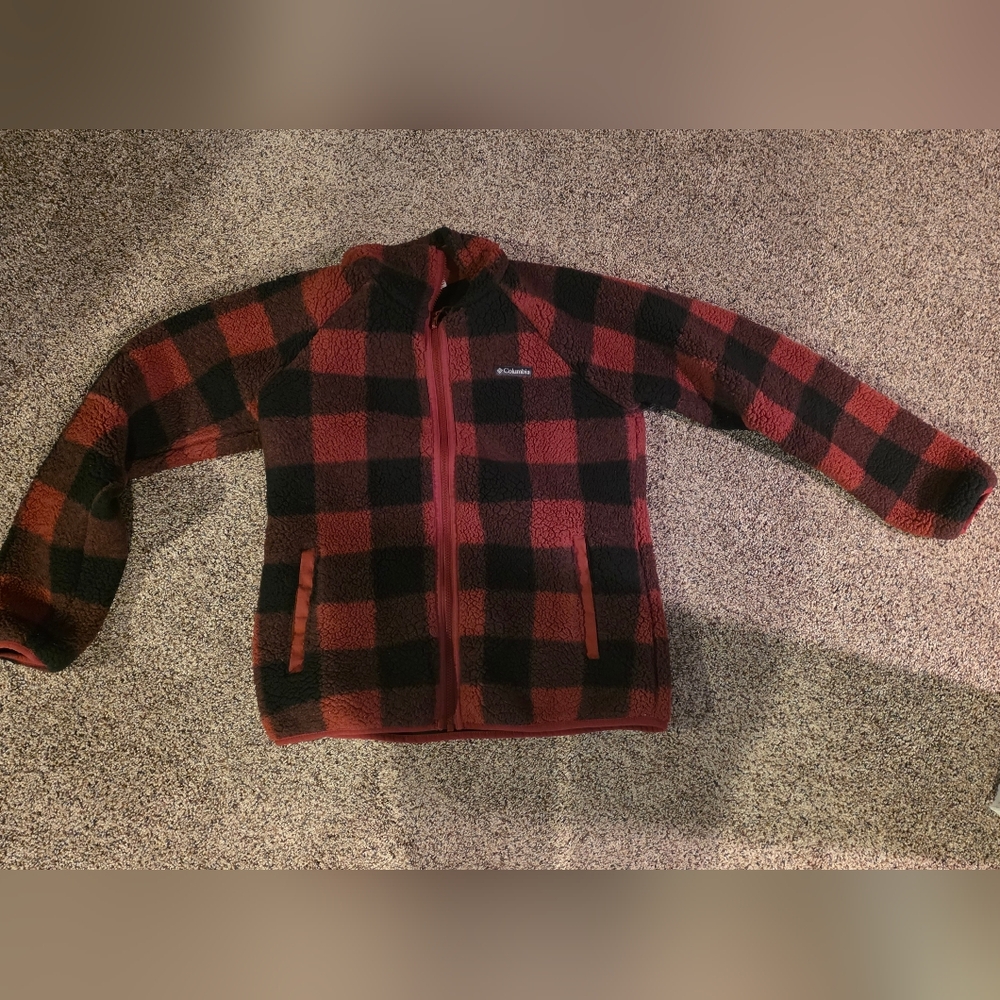 Columbia Red and Black Jacket